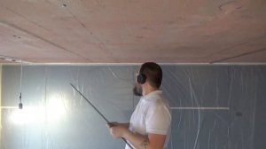 Установка штукатурных маяков на потолок | Ремонт квартир в Казани