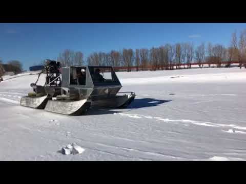 Вездеход с воздушным движителем.Ветроход смотреть онлайн