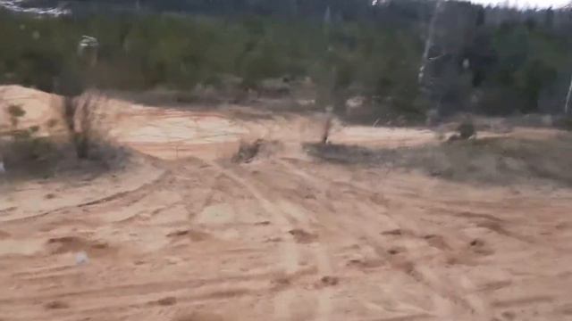 Subaru Outback, Land Cruiser 90 off road. смотреть онлайн