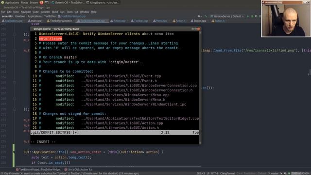 OS hacking: Showing a longer description of hovered menu/toolbar actions in the statusbar смотреть онлайн