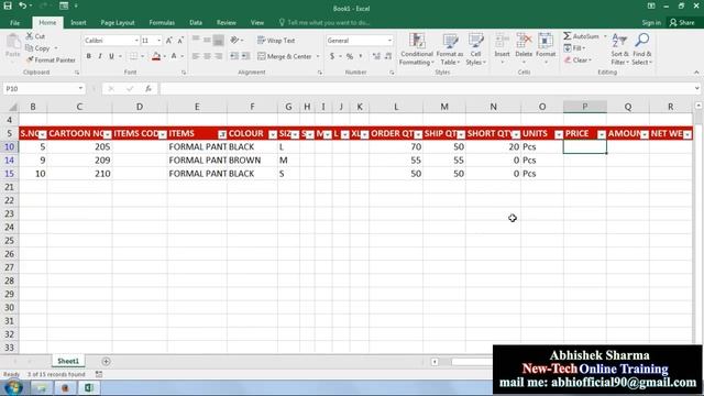 Exercise 83 | Excel Practice Book | How to Make Packing List For Export Company In Ms Excel смотреть онлайн