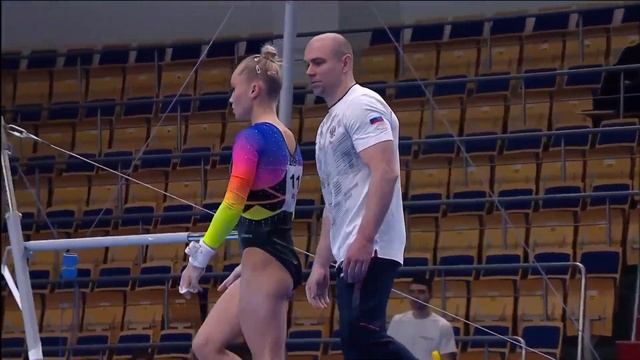 Angelina Melnikova (RUS), UB, 2023 Russian Championships QF/Team Final смотреть онлайн