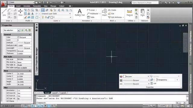 Workspaces - AutoCAD LT 2011 смотреть онлайн