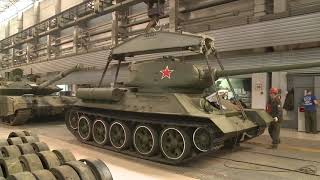 Уралвагонзавод готовит технику для парада в Нижнем Тагиле 27.04.2021 смотреть онлайн