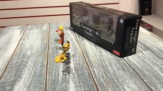 Обзор Набор фигурок Пять ночей у Фредди (Five Nights at Freddy's 6 см.) набор 4 шт. смотреть онлайн