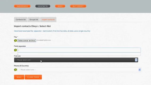 MassyPhone Import CSV contacts смотреть онлайн