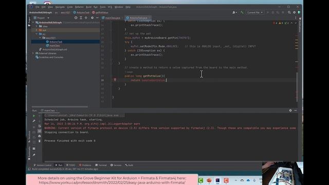Arduino + Firmata & Java + StdDraw Graphing смотреть онлайн