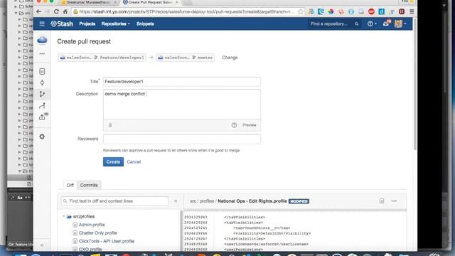 Resolving pull request code conflicts смотреть онлайн