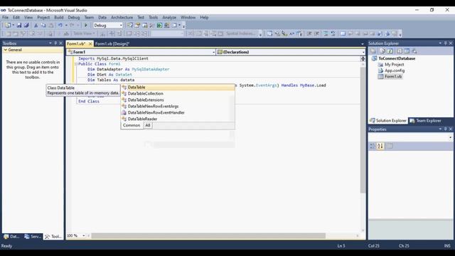 Visual Studio 2010 To Connect phpMyAdmin Database смотреть онлайн