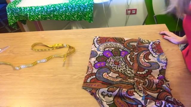 Шью блузку из шифона . смотреть онлайн