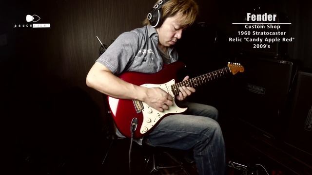 【Brush eight】Fender Custom Shop 1960 Stratocaster Relic "Candy Apple Red" 2009's Part.2【For Sale】 смотреть онлайн