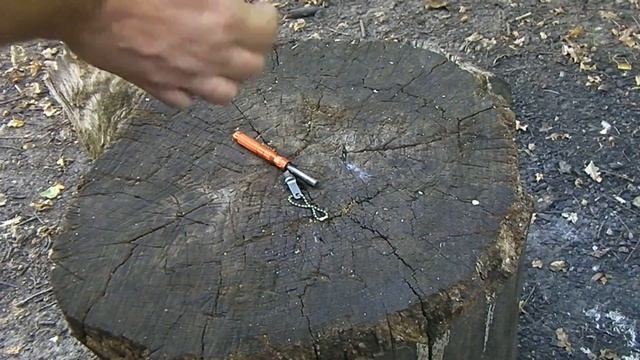 Огниво Exotac Nanostriker - сравнительный тест. смотреть онлайн