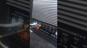Подключение активного сабвуфера Mystery MTB-250A