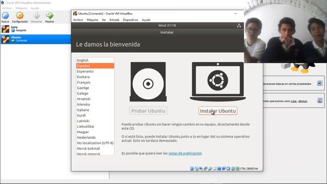 Tutorial - Instalación Oracle Virtual Box, Ubuntu Maquina Virtual Linux смотреть онлайн
