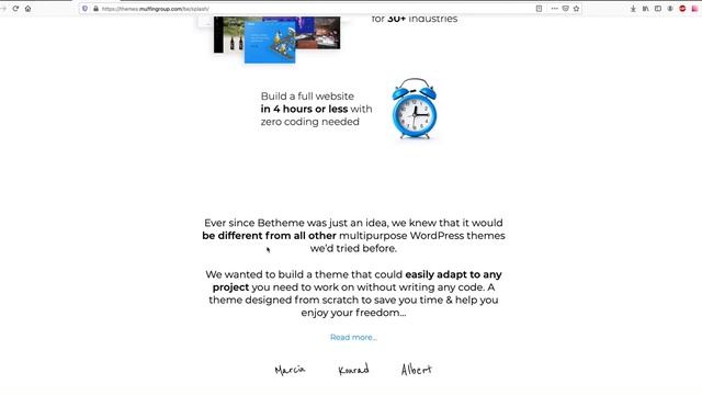?Cómo ver los 500 tipos de plantillas de páginas web en Wordpress de Betheme por industria o empres смотреть онлайн