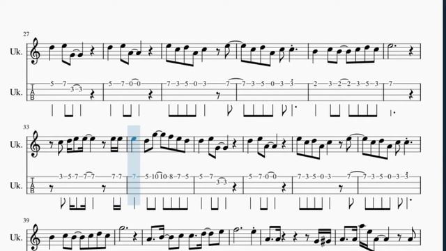 Ukulele Tab: How to play Hohoemi no Bakudan (Yu Yu Hakusho) by Matsuko Mawatari смотреть онлайн