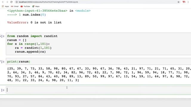 Python Training | Understanding List | D8 смотреть онлайн