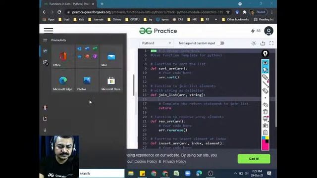 Learn Python The Easy Way - Session 25 | Vivek Kumar | GeeksforGeeks Python смотреть онлайн
