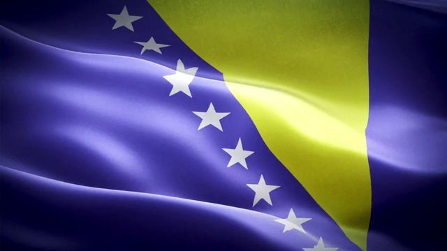 Bosnia-Herzegovina Anthem & Flag FullHD / Босния и Герцеговина гимн и флаг / Bosna I Hercegovina