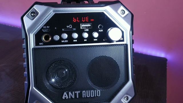 Ant Audio Rock 150 Portable Party Speaker | With Karaoke Mic, Aux, Bluetooth and FM Radio смотреть онлайн