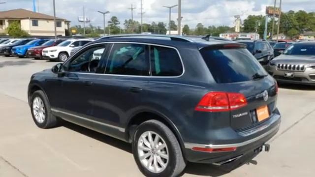 Used 2015 Volkswagen Touareg Conroe Houston, TX #WC39966A смотреть онлайн