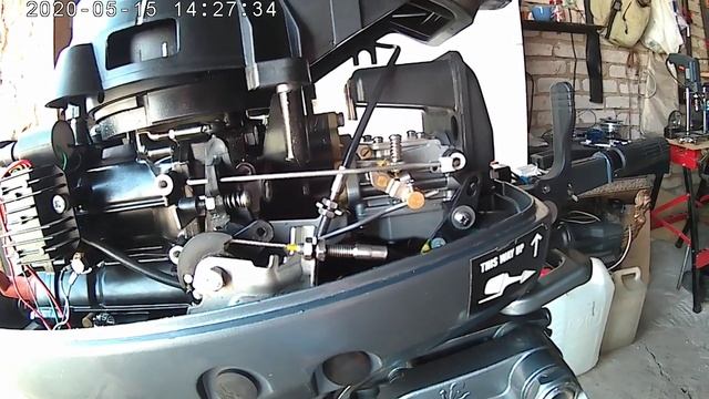 20200515 142445A троллинг на двухтактном лодочном моторе микатсу 9.9-15