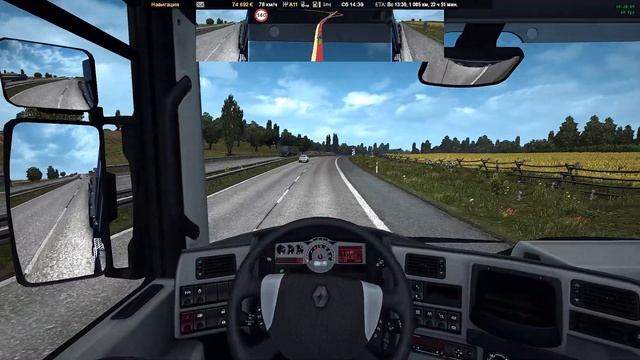 Eurotruck 2 Renault Magnum new sound смотреть онлайн