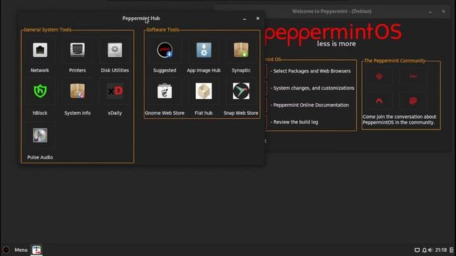 PeppermintOS Mini desktops смотреть онлайн