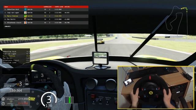 ASSETTO CORSA - Porsche 911 RSR - Road America Race | T300 ALCANTARA | 1080p60
