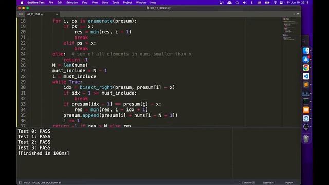 2022-06-10 LeetCode 1658 смотреть онлайн