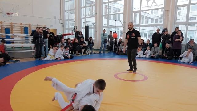 Грэпплинг NoGiSW "HNG 2019" Эргашев-Фёдоров 24 кг 3 место смотреть онлайн