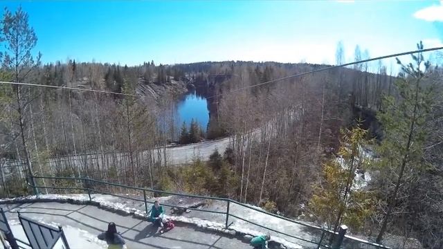Отдых в Карелии. Рускеала. Майские выходные. смотреть онлайн