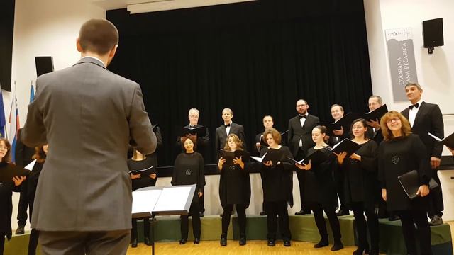 Zbor Jacobus Gallus - Dekle na vrtu смотреть онлайн