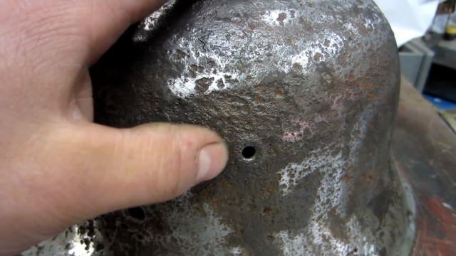 Восстановление шлема м-42. Александр(реставратор).Видео№69 смотреть онлайн