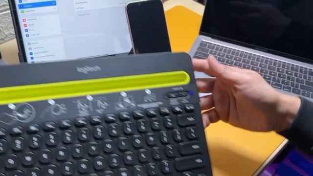 Best Bluetooth Wireless Keyboard for Android, iPad, PC: Logitech K480 Setup | One for All смотреть онлайн