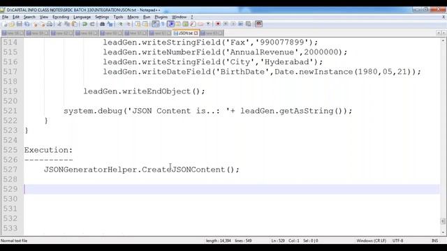 Salesforce Integration | Session 5 - JSON Generator смотреть онлайн