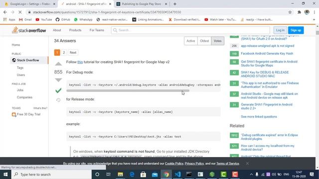 Google Sign In - #React Native (react-native-community/google-signin) смотреть онлайн