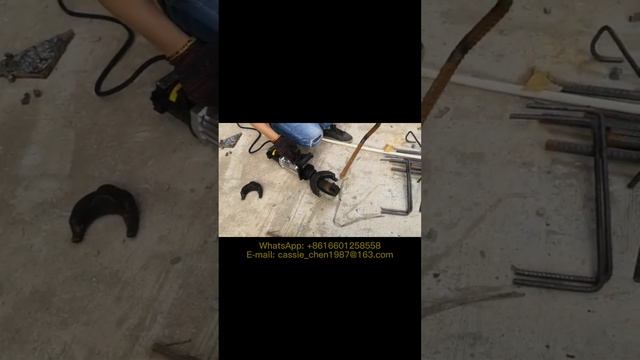 Portable Hydraulic Electric Bender Rebar Bending Machine Steel Bar Bending Metal Machine Manual