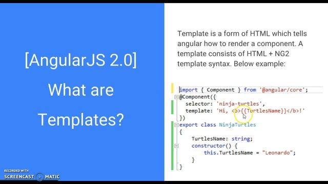 [AngularJS 2.0] What are Templates? смотреть онлайн
