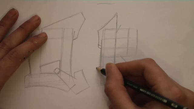 Graffiti Tutorial for beginners - How to draw cool letters Q & R смотреть онлайн