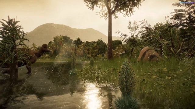 Dinosaurs wildlife on Isla Nublar - Brutal kill animations - Jurassic World Evolution 2 смотреть онлайн
