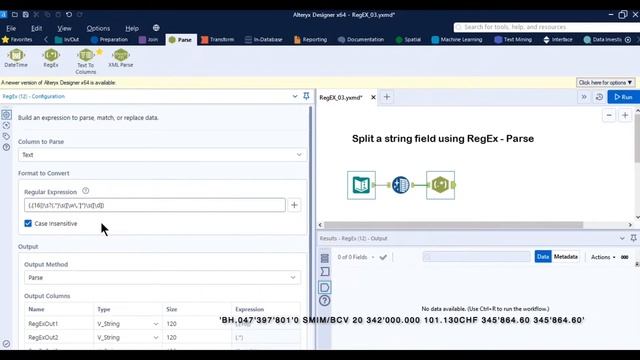 RegEx Parse смотреть онлайн