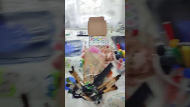 подсолнух гуашью,губками рисуем смотреть онлайн