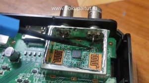 Приемник Триколор нет сигнала, залито антенное гнездо