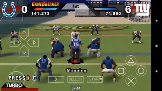 NFL Street 2 unleashed- Colts vs Giants смотреть онлайн