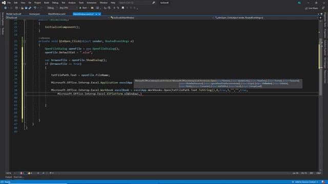 Import Excel to Datagird : Cách đọc mọi file excel vào trong datagridview bằng wpf nhanh chóng смотреть онлайн