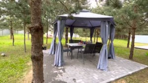 Красивая беседка из Леруа Мерлен. Обзор 2022г