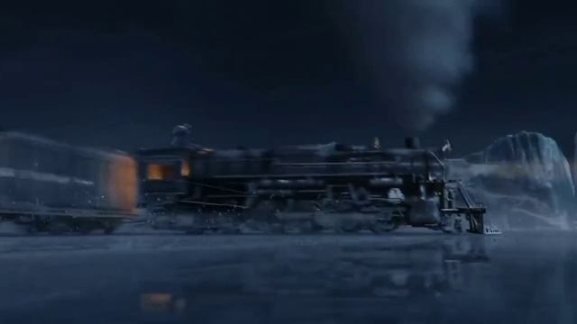 дрифт на поезде через реку