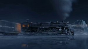 дрифт на поезде через реку