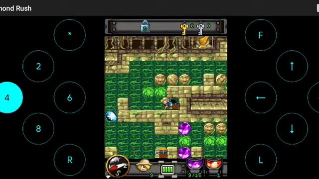 Diamond Rush java on android | J2ME Loader | Angkor Wat • stage 2 | anSean смотреть онлайн